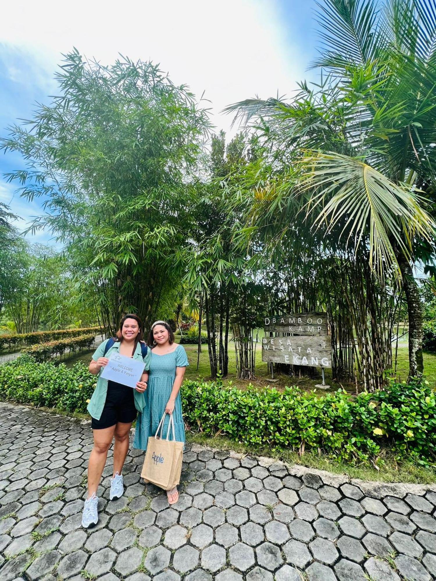 "D'Bamboo Kamp" Desa Wisata Ekang Lagoi Exterior foto